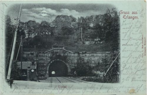 Gruss aus Erlangen - Tunnel