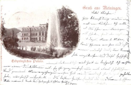 Gruss aus Meiningen - Erbprinzliches Palais