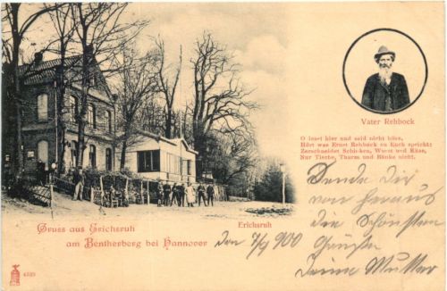 Gruss aus Erichsruh am Bentherberg bei Hannover