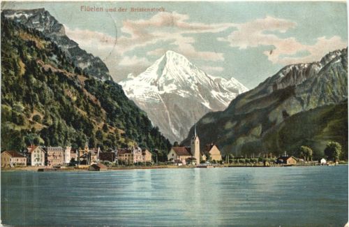 Flüelen und der Bristenstock