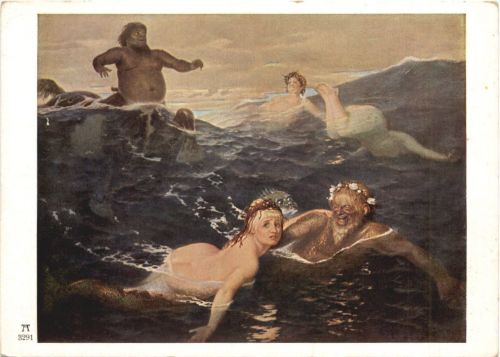 Künstler AK Arnold Böcklin