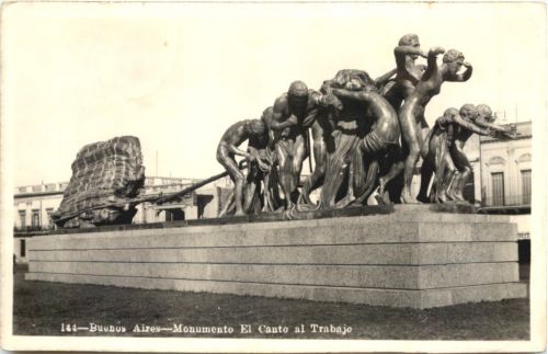Buenos Aires - Monumento El Canto al Trabajo