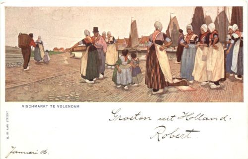 Vieschmarkt te Volendam