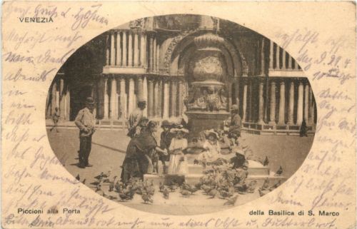 Venezia - Piccioni alla Porta
