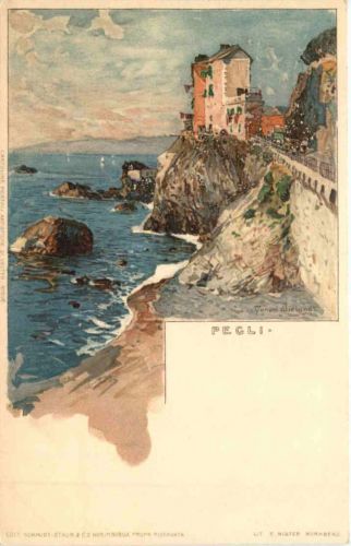 Pegli - Litho