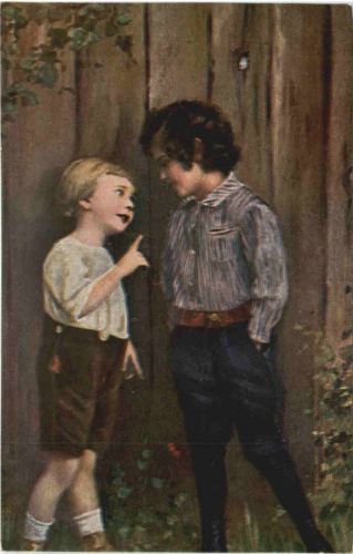 Künstler Ak Jansen - Max und Moritz