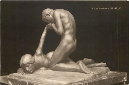 Büste - Josef Limburg - Die Reue