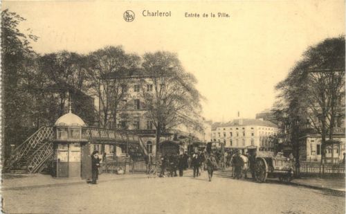 Charleroi - Entree de la Ville - Feldpost