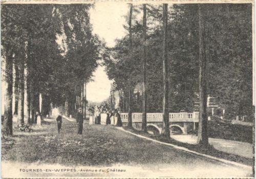 Fournes en Weppes - Avenue du Chateau - Feldpost