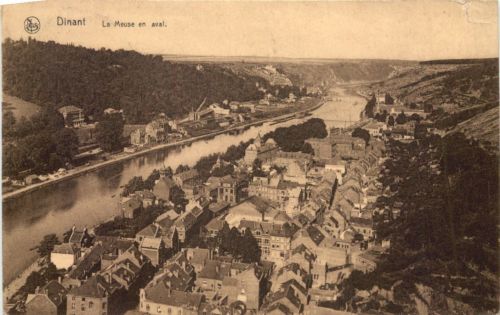 Dinant - La Meuse en aval