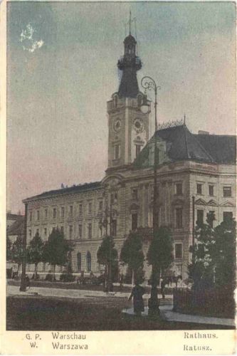 Warschau - Warszawa - Rathaus