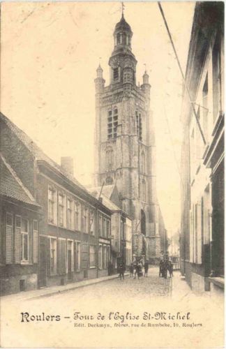 Roulers - Tour de l Eglise - Feldpost