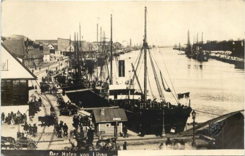 Der Hafen von Libau