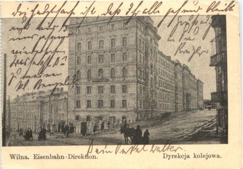 Wilna - Eisenbahn Direktion - Feldpost
