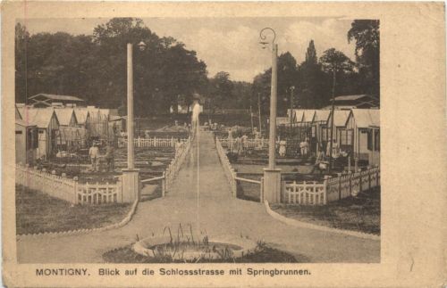Montigny - Blick auf die Schlossterasse