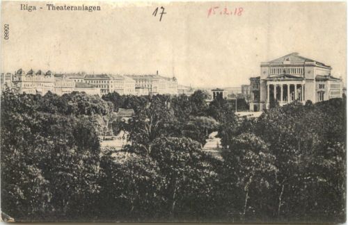 Riga - Theateranlagen