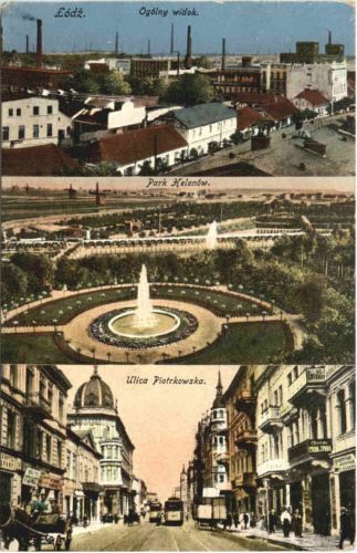 Lodz - Ogolny widok - Feldpost