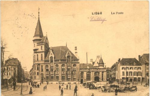 Liege - La Poste - Feldpost
