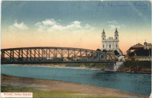 Wilna - Grüne Brücke - Feldpost