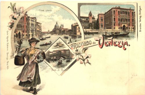 Ricordo di Venezia- Litho