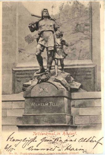 Telldenkmal in Altdorf