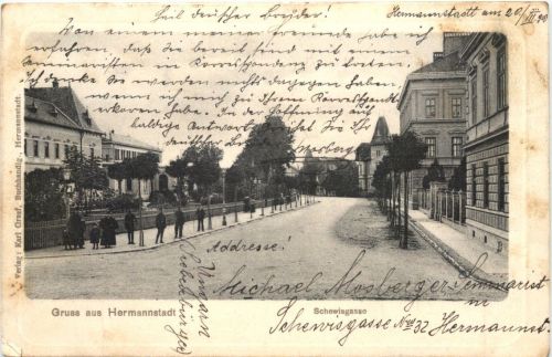 Gruss aus Hermannstadt - Schewisgasse