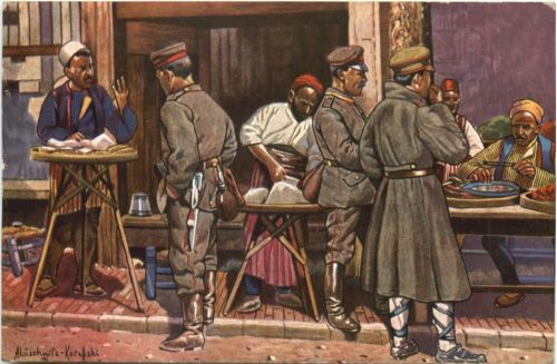 Strassenleben in Uesküb - Skopje