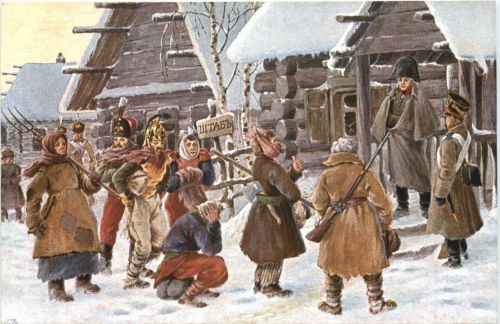 Russische Bauern