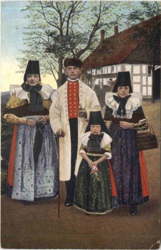 Volkstrachten aus Schaumburg Lippe