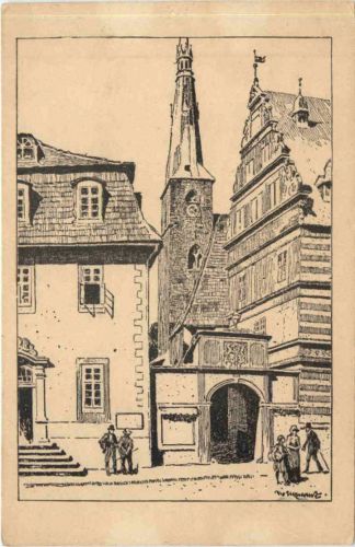 Künstler Ak Otto Ubbelohde - Hameln