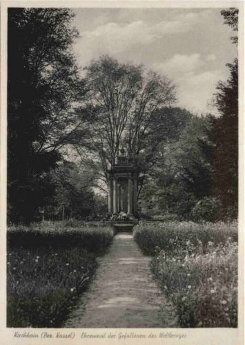 Kirchhain - Bez. Kassel - Ehrenmal der Gefallenen des Weltkrieges