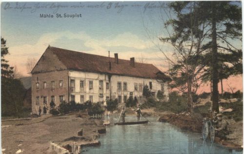 Mühle St. Souplet - Feldpost