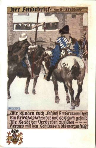 Künstler Ak K. A. Wilke