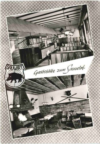 Neu-Wirtheim - Kr. Gelnhausen - Gaststätte zum Sauwirt