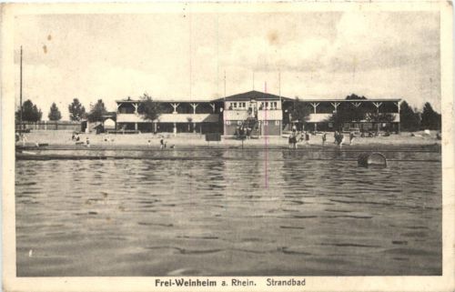 Frei-Weinheim am Rhein - Strandbad - Ingelheim