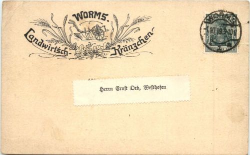 Worms - Landwirtsch.-Kränzchen