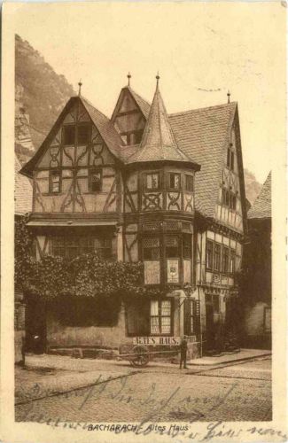 Bacharach am Rhein - Altes Haus