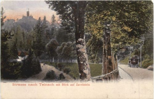 Strasse nach Teinach
