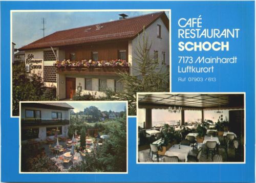 Mainhardt - Restaurant Schoch