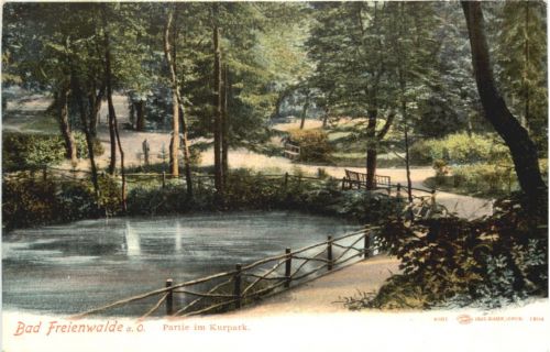 Bad Freienwalde - Partie im Kurpark