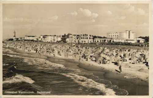 Ostseebad Warnemünde - Badestrand