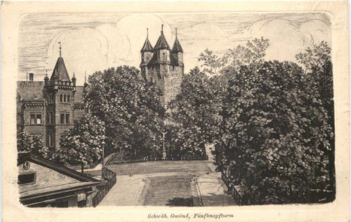 Schwäbisch Gmünd - Fünfknopfturm