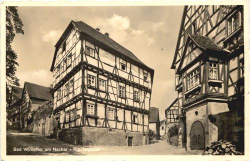 Bad Wimpfen am Neckar - Klostergasse