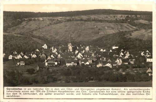 Geradstetten - Remshalden