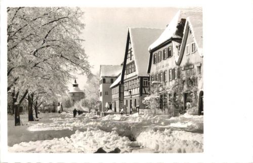 Langenburg im Winter