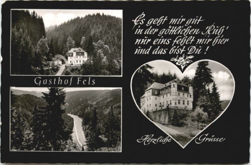 Frankenwald - Bernstein - Gasthof Fels