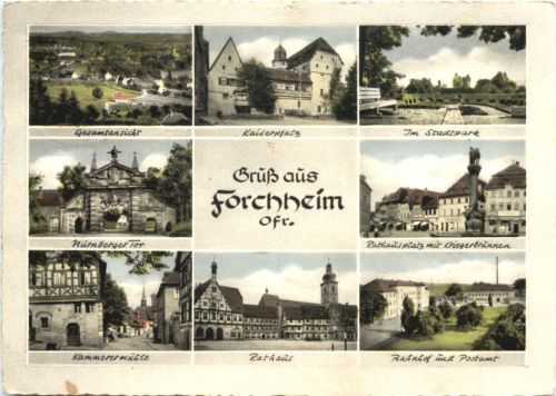 Gruss aus Forchheim