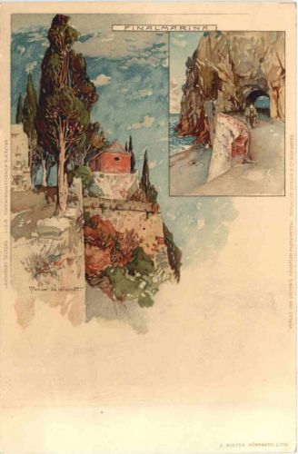 Finalmarina Künstler Ak Manuel Wielandt - Litho