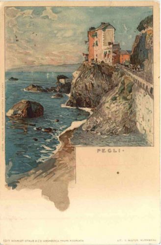Pegli Künstler Ak Manuel Wielandt - Litho