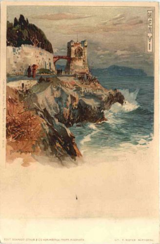 Nervi Künstler Ak Manuel Wielandt - Litho